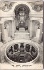 Paris Antique Postcard Tomb