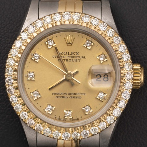 Rolex datejust 79173 diamond - rolex,