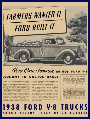 1938 ford truck one - 1938,