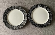 Habitat Scraffito Made in Japan - Dinner Plates - Set of 2