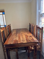 Solid Sheesham Wood Natural