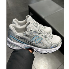 White Light Blue Grey Mesh