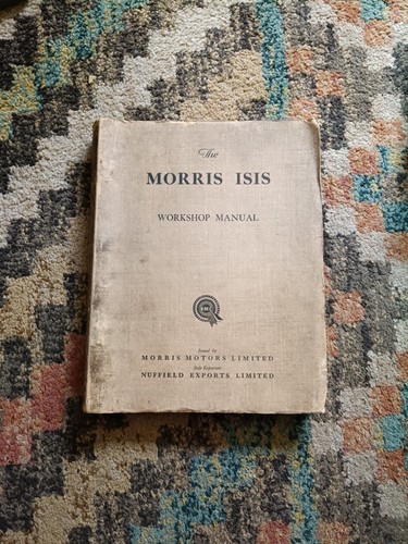 Morris isis original workshop - morris,