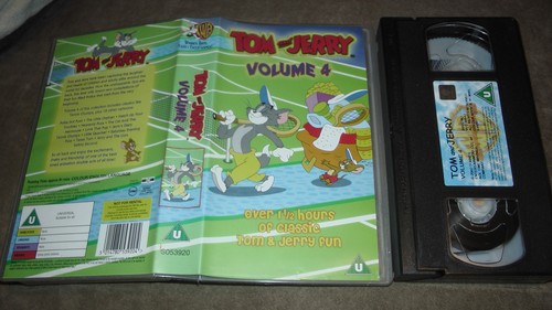 Tom and jerry volume vhs - jerry, 4