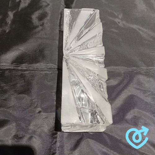 Art deco glass block - art,