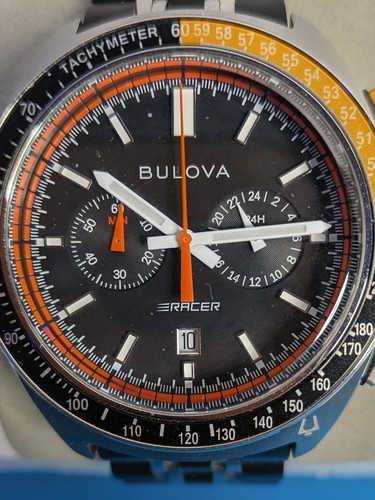 Bulova men racer chronograph - racer,