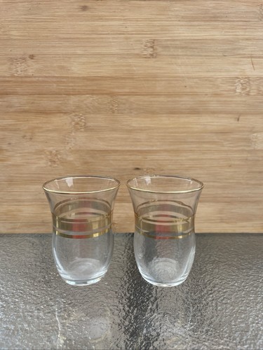 Vintage pair clear glass - vintage,