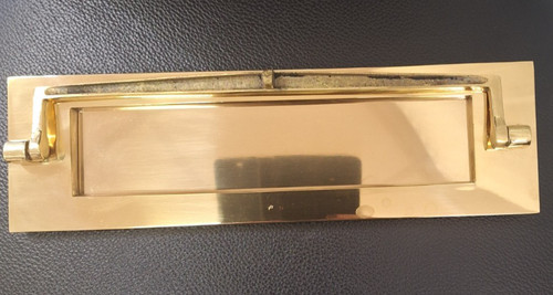 Victorian letter plate x - plate, 10"