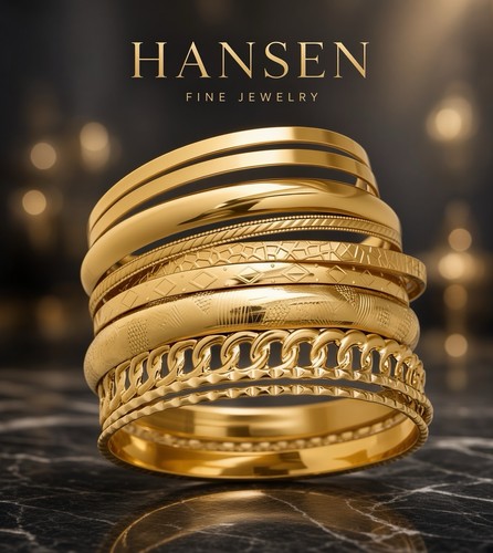 Hansen gold bracelets for - hansen,