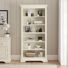 Large Bookcase Wilmslow White