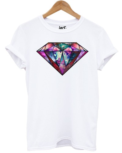 Galaxy diamond shirt fashion - t,