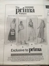 Prima Sewing Pattern Flowing