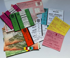 WALES FULL INTERNATIONAL TICKET STUBS - YOU CHOOSE (24 DIFF)