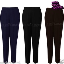 LADIES WOOL TOUCH TROUSERS