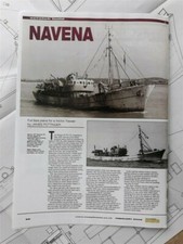 Model Boats Plan " Navena " & copy of the build article  #A13
