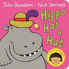 Hippo has hat - hippo,