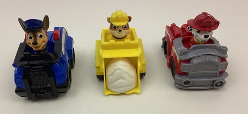 Paw patrol rescue pups - pups, 3pc