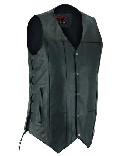 Men leather motorcycle - men’s,