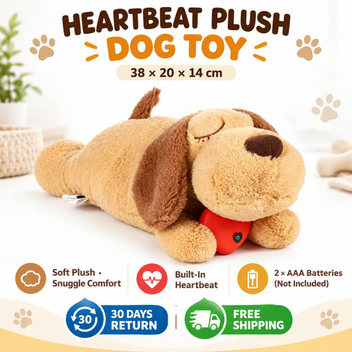Pet heartbeat plush doll toy - pet,