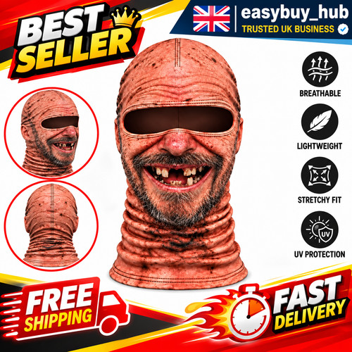 Funny face ski mask - ski,