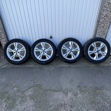FORD FOCUS MK3 SET OF 4 X  ALLOY WHEELS AND TYRES 215/55/R16  2011-2017  16"