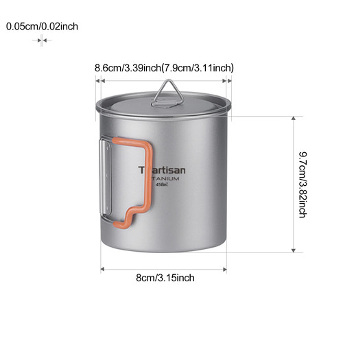 Outdoor camping pure titanium - outdoor,