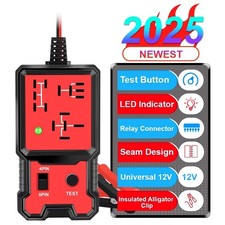 Universal 12V Automotive Relay Tester Car Battery Checker Electronic Tool UK