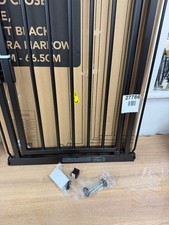 Venture Stair Gate - Q-Fix 110cm Extra Tall Baby Gate for Stairs & Doorways - 73