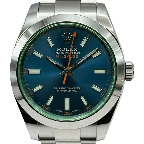 Rolex milgauss 116400gv - rolex, 40mm