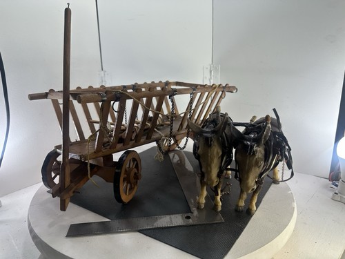 Vintage handcrafted wooden hay - wooden,