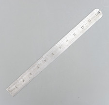 Vintage No 39 J.Rabone & Sons Birmingham 12'' 300mm Steel Rule Made in England