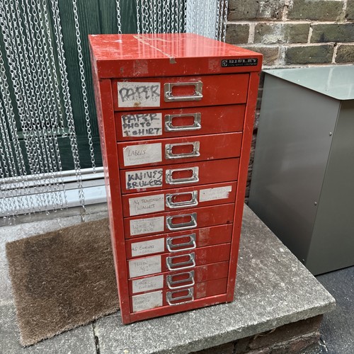 Large vintage orange bisley - vintage,