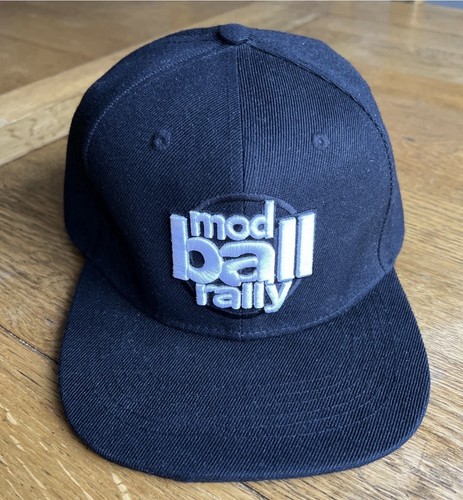 Mod ball rally cap with - ball, white