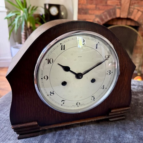 Vintage enfield mantel clock - mantel,