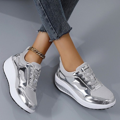 Women platform chunky pumps - platform,