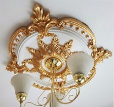 Large Gold Ceiling Rose