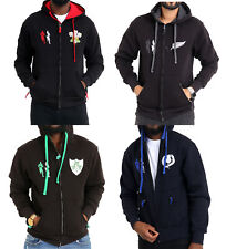 Rugby Hoodie Zip Up Team