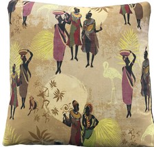 African Ladies Cushion Cover