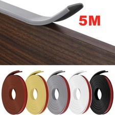 5M Self-adhesive U-shaped Edging Edge Tape Furniture Banding TPE Seal Strips UK