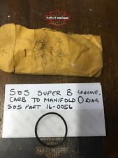 HARLEY-DAVIDSON GENUINE S&S SUPER B CARB TO MANIFOLD O RING PART #16 0056  B12