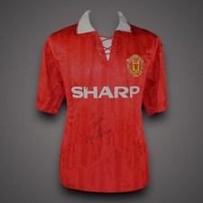 Eric Cantona Signed 1994 Manchester United Private Signing COA  £249