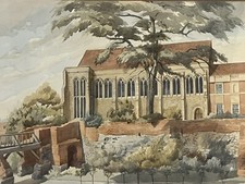 Eltham Palace by South African artist Doreen Shimwell ~ A beautiful work