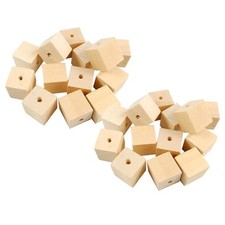 50 Pieces Unfinished Solid