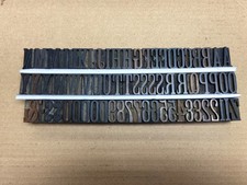 Thin Style Wood Printing Type