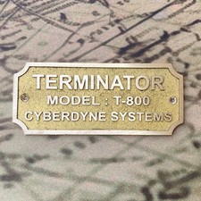 Personalized Brass Plaque -