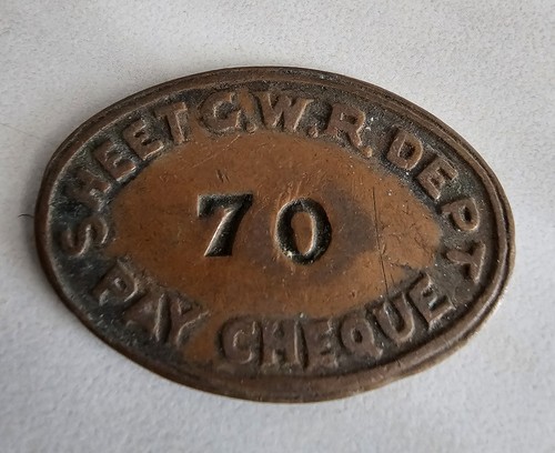 Original gwr copper paycheck - original,