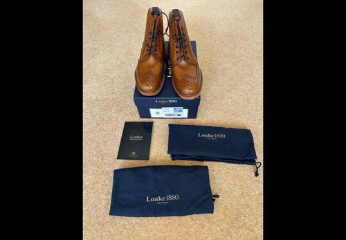 Brand new loake cogswell - brand, brown