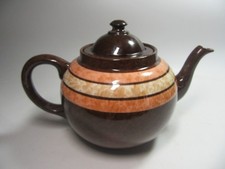 Vintage English Teapot Brown