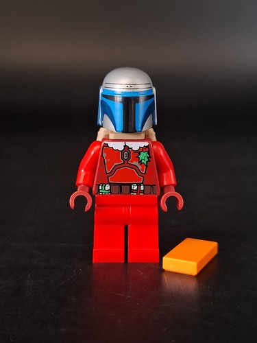 Lego star wars santa jango - star,