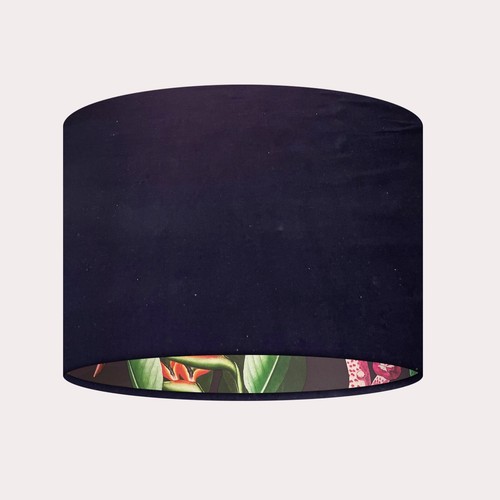 Lampshade navy blue - navy,